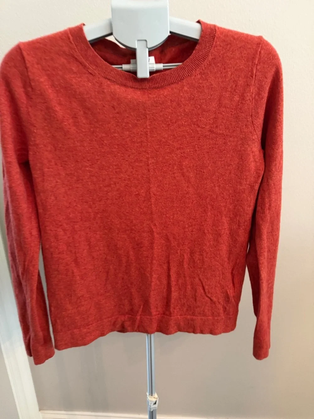 J. Crew Women's Teddie Rust Crewneck Sweater
